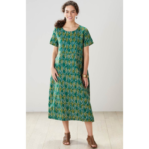 Sandhya Dress - Fern green